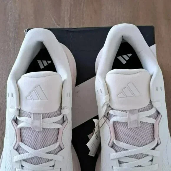 Adidas Galaxy 7 Running Shoe - Color: White/Putty Mauve - Size: Women 10 Wide - Picture 5 of 11